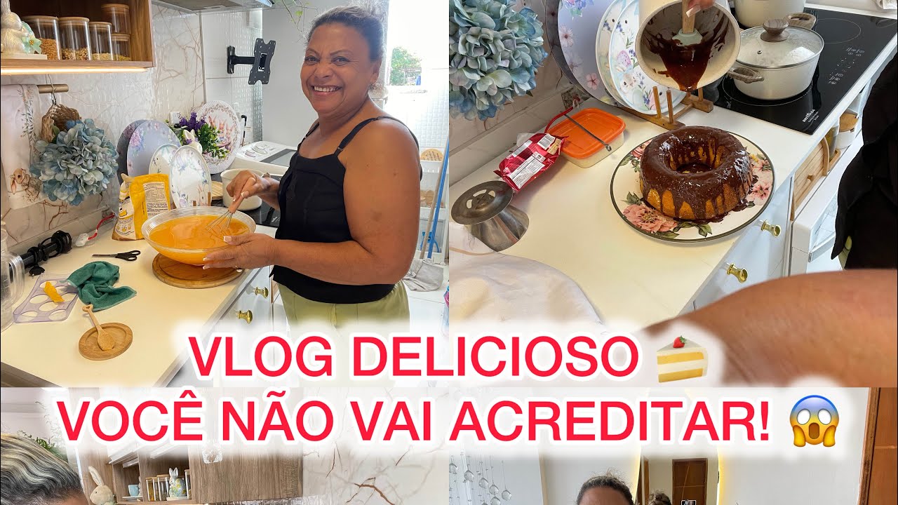 VLOG DELICIOSO 🍰 Rotina no Apê + Bolo Caseiro e Você Não Vai Acreditar no Que Aconteceu! 😱