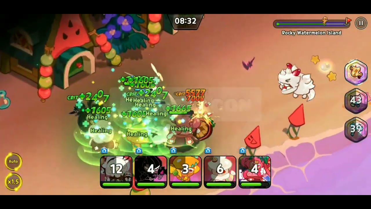 Tropical Soda Island:Rocky Watermelon Island Cookie Run.|| Cookie Run:Kingdom.