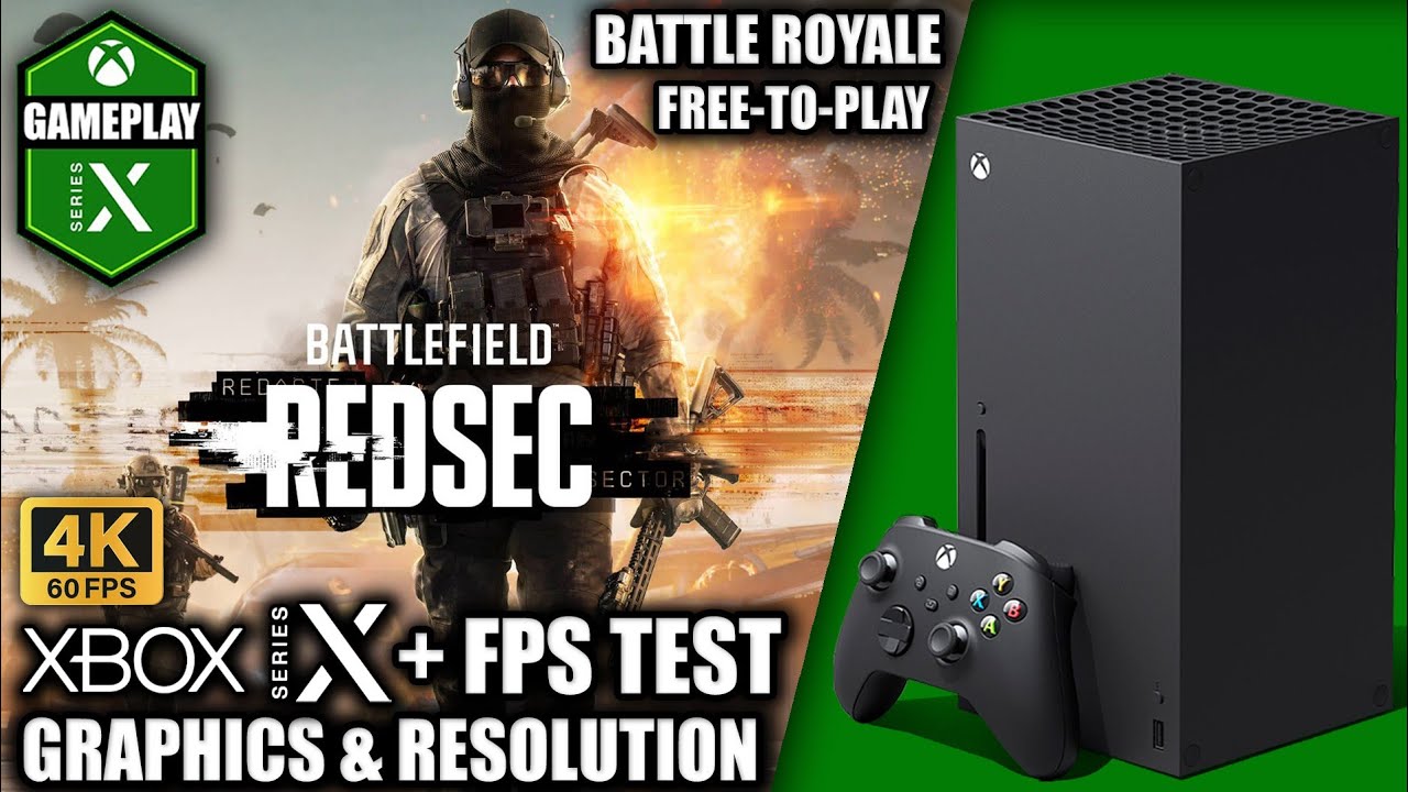 Battlefield 6 Redsec/Battle Royale - Xbox Series X Gameplay + FPS Test