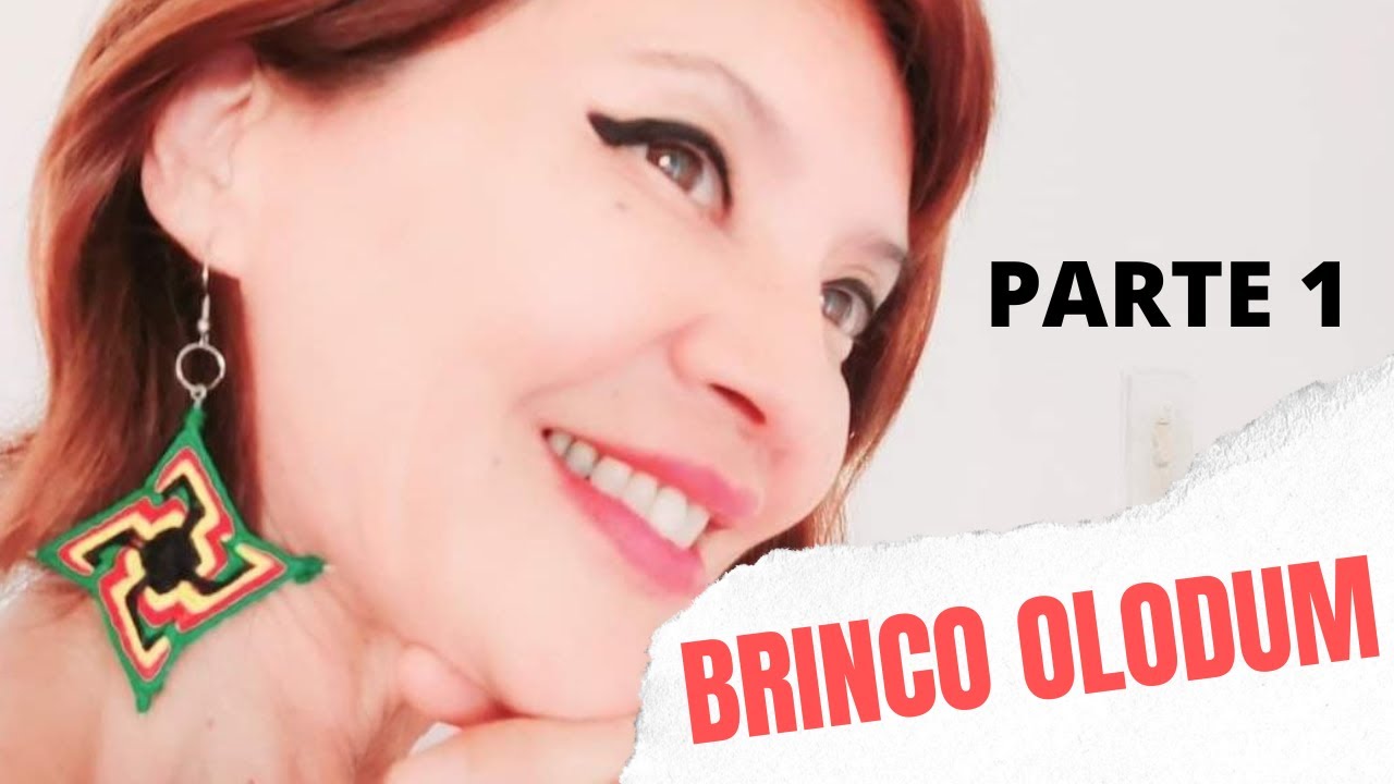 🔴Como Fazer Brinco Olodum PARTE 1