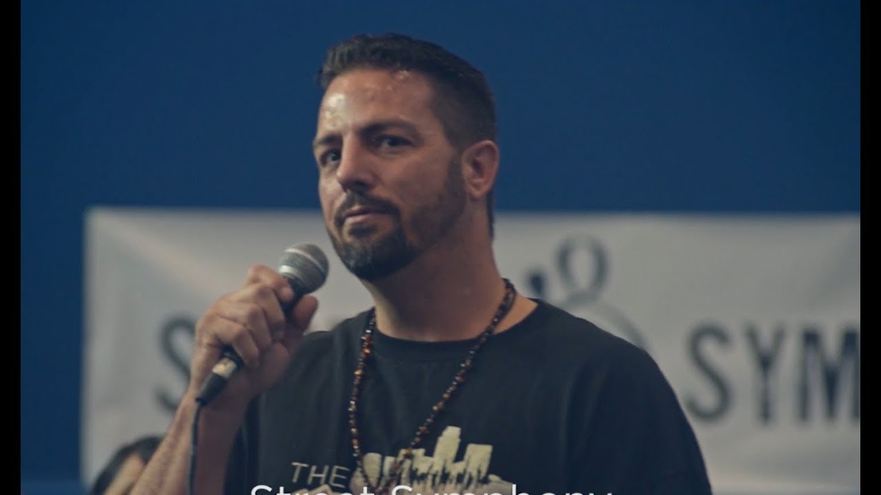 Brian Palmer speaks in Take What You Need