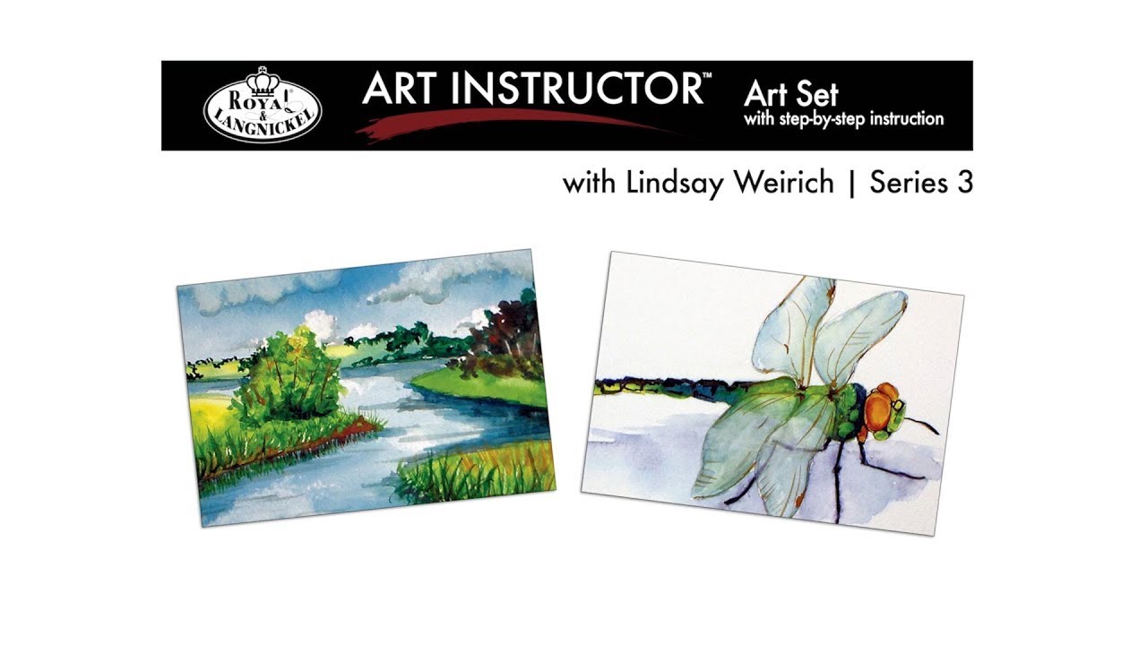 Royal & Langnickel - Art Instructor Series 3 - Watercolor Painting with Lindsay Weirich