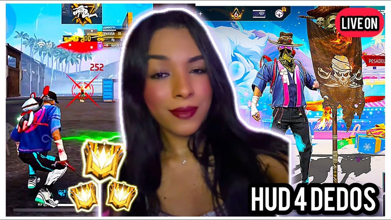 LIVE ON FREE FIRE; JOGANDO COM SEGUIDORES