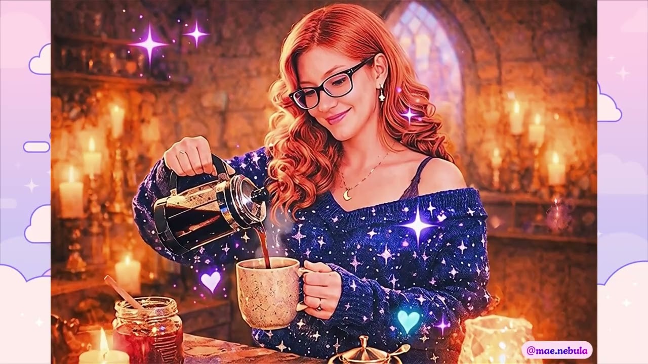 🍯 Honey Glow 💗 Cozy Coffee ☕ My new F4A inclusive romance series 🌹 Soft spoken ASMR audio story 🎧✨