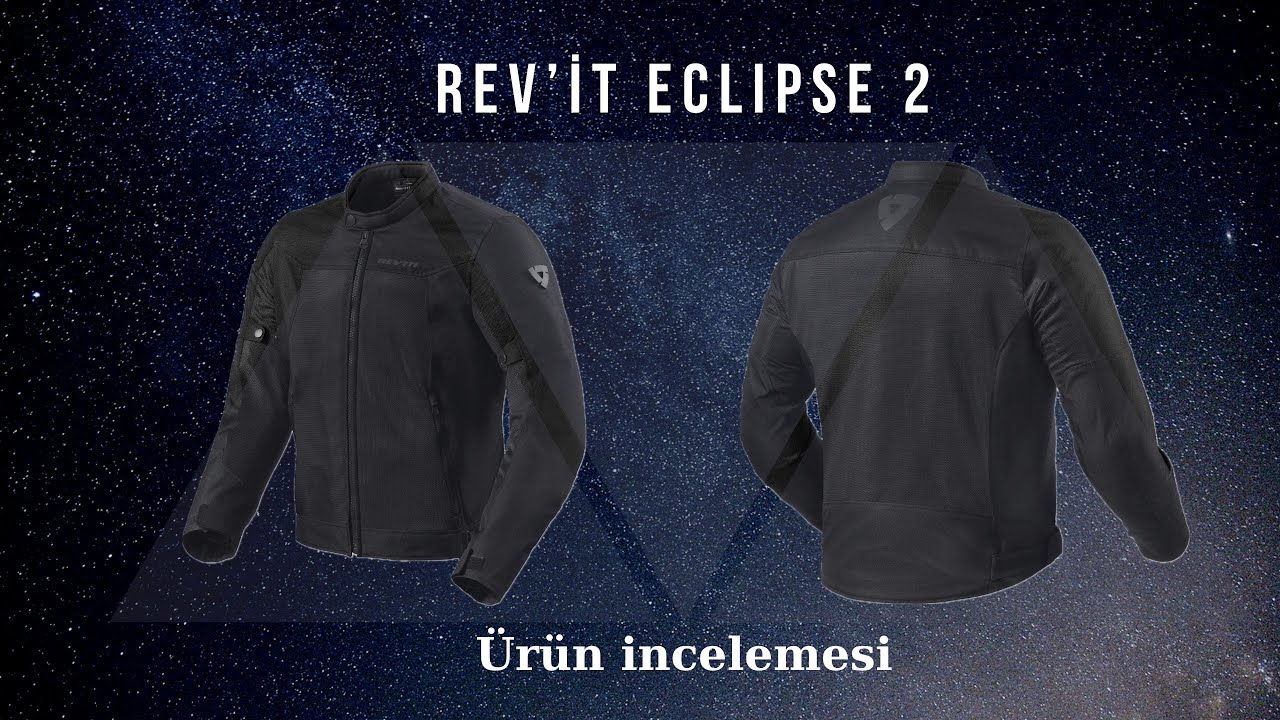 REV’İT eclipse 2 yazlık motosiklet montu