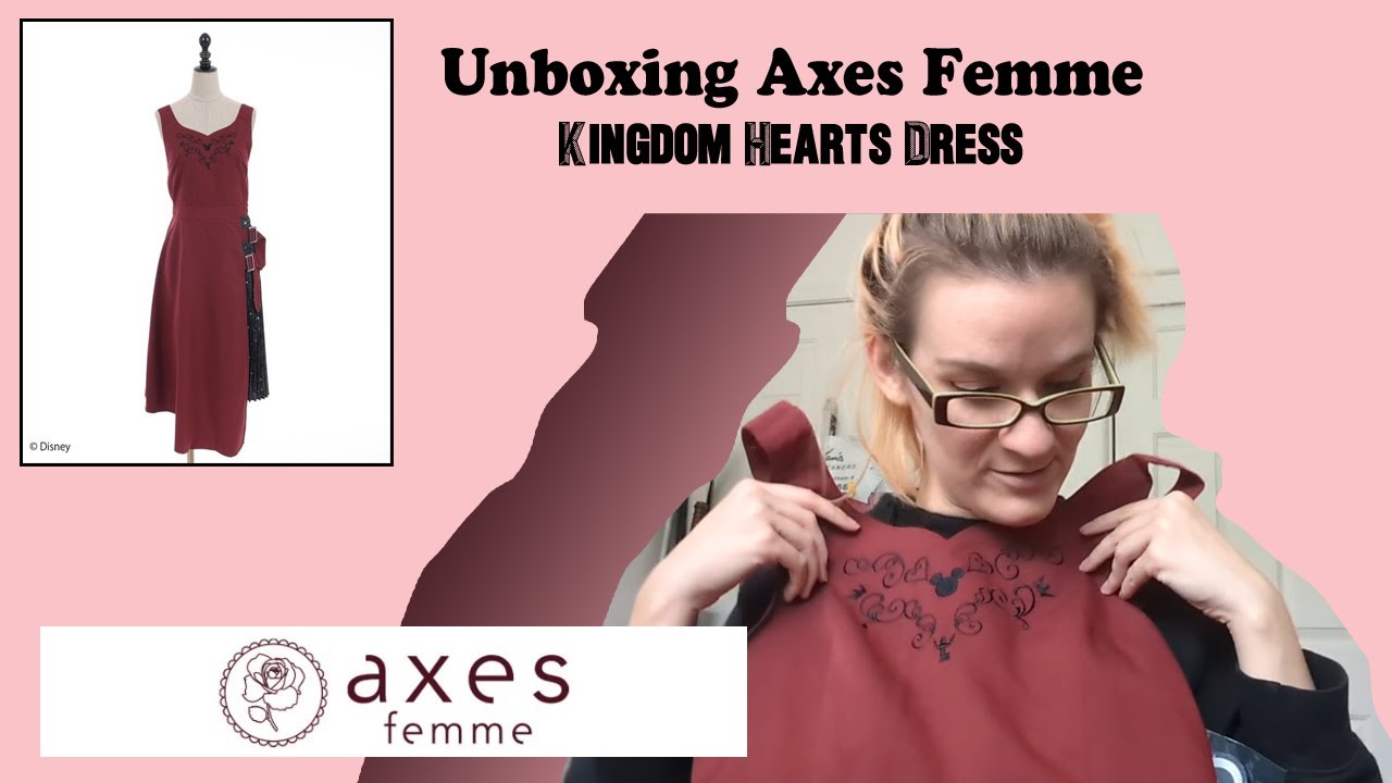 Kingdom Hearts Axes Femme Dress Unboxing Video