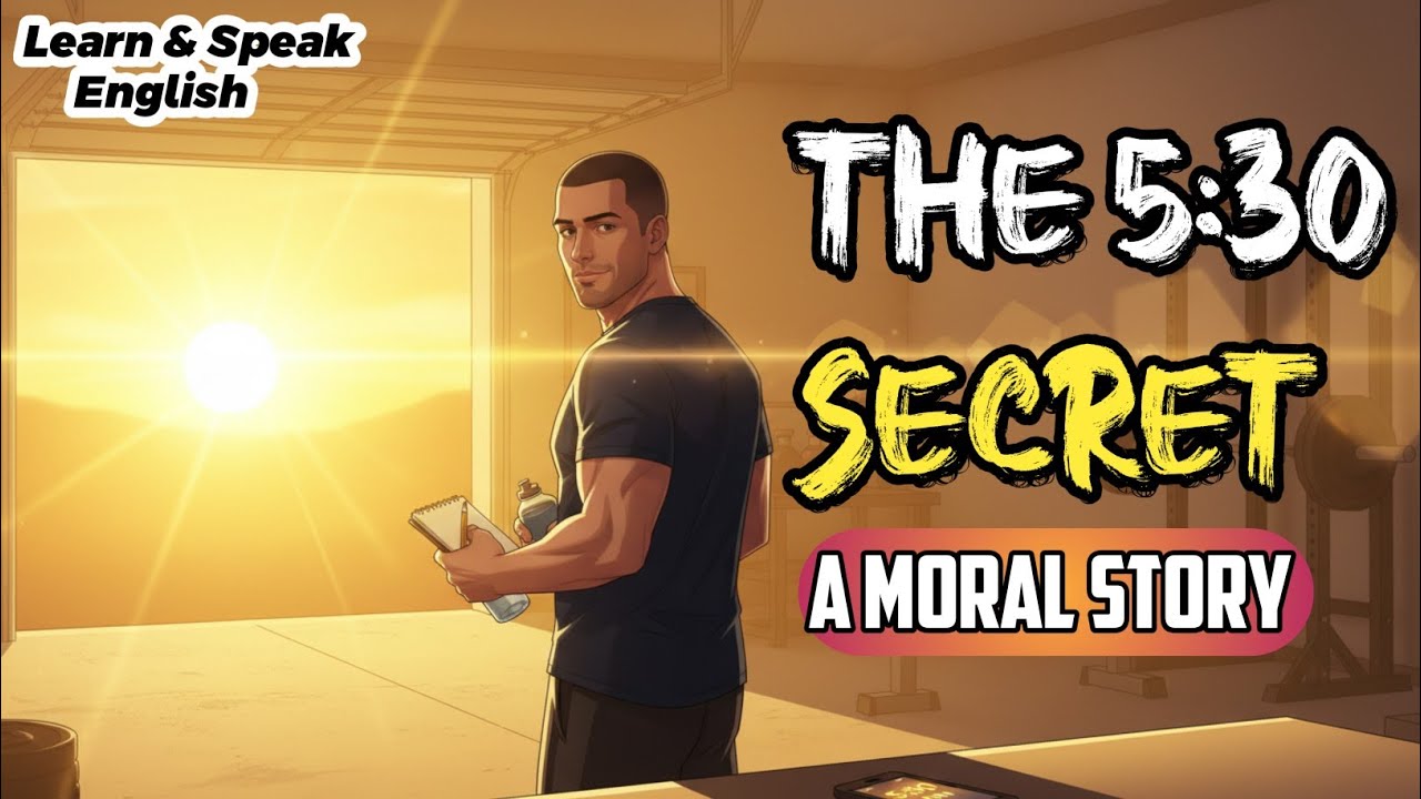 5:30 AM Secret | Transform Your Life in 1 Hour | Game Changer Motivational Story in English