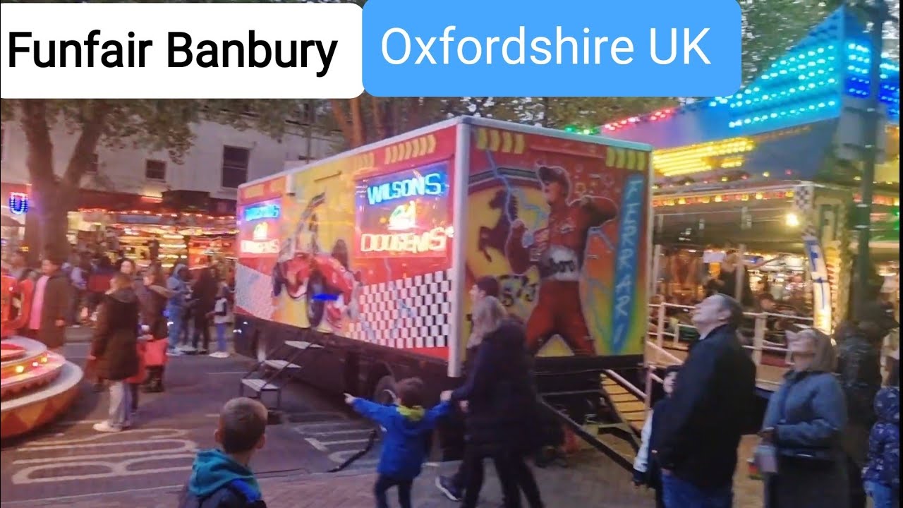 Funfair   Banbury   Oxfordshire   UK