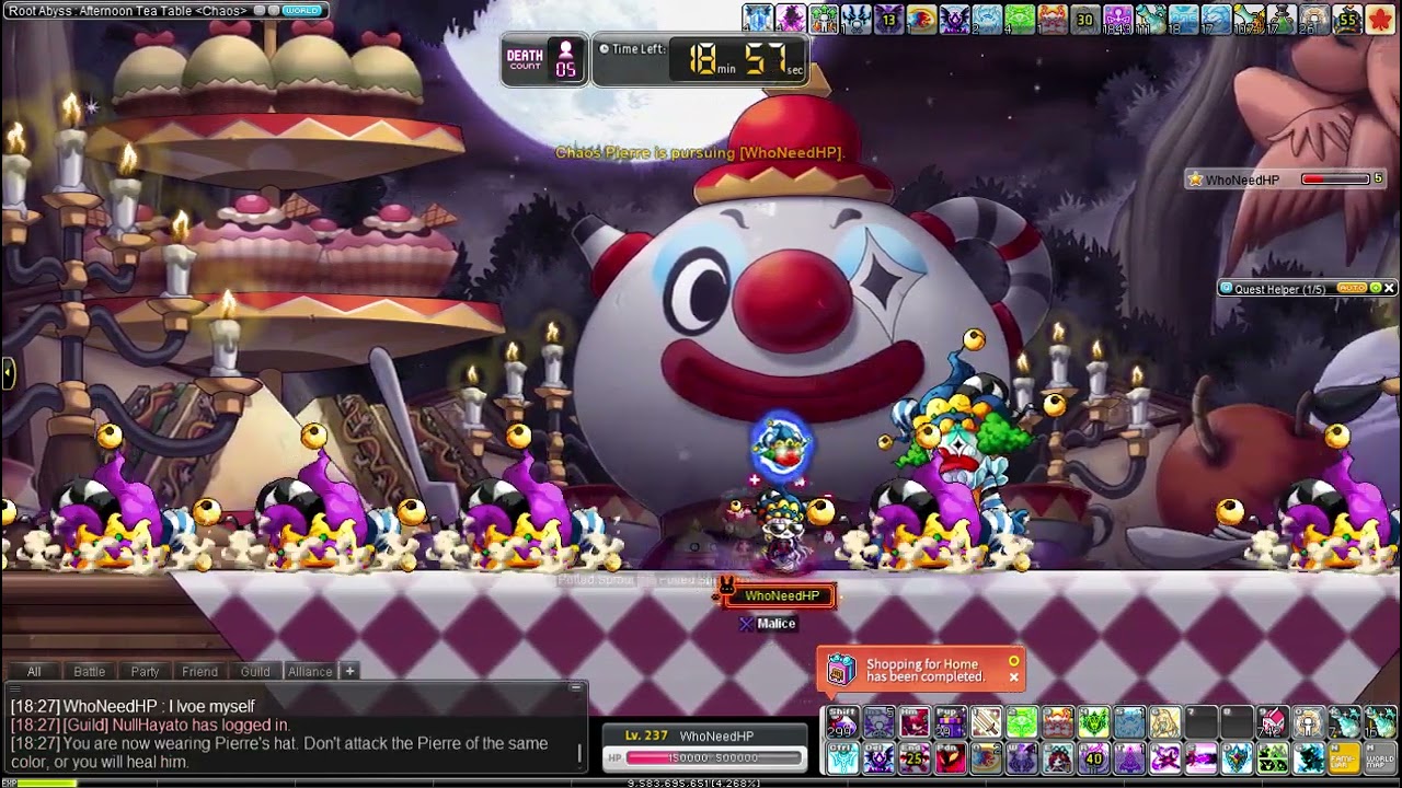 MapleStory Demon Avenger Bossing Mule