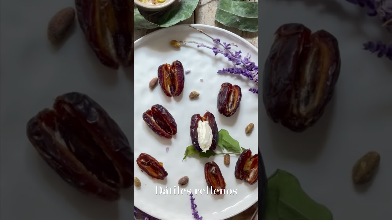 Dátiles rellenos para botanear 