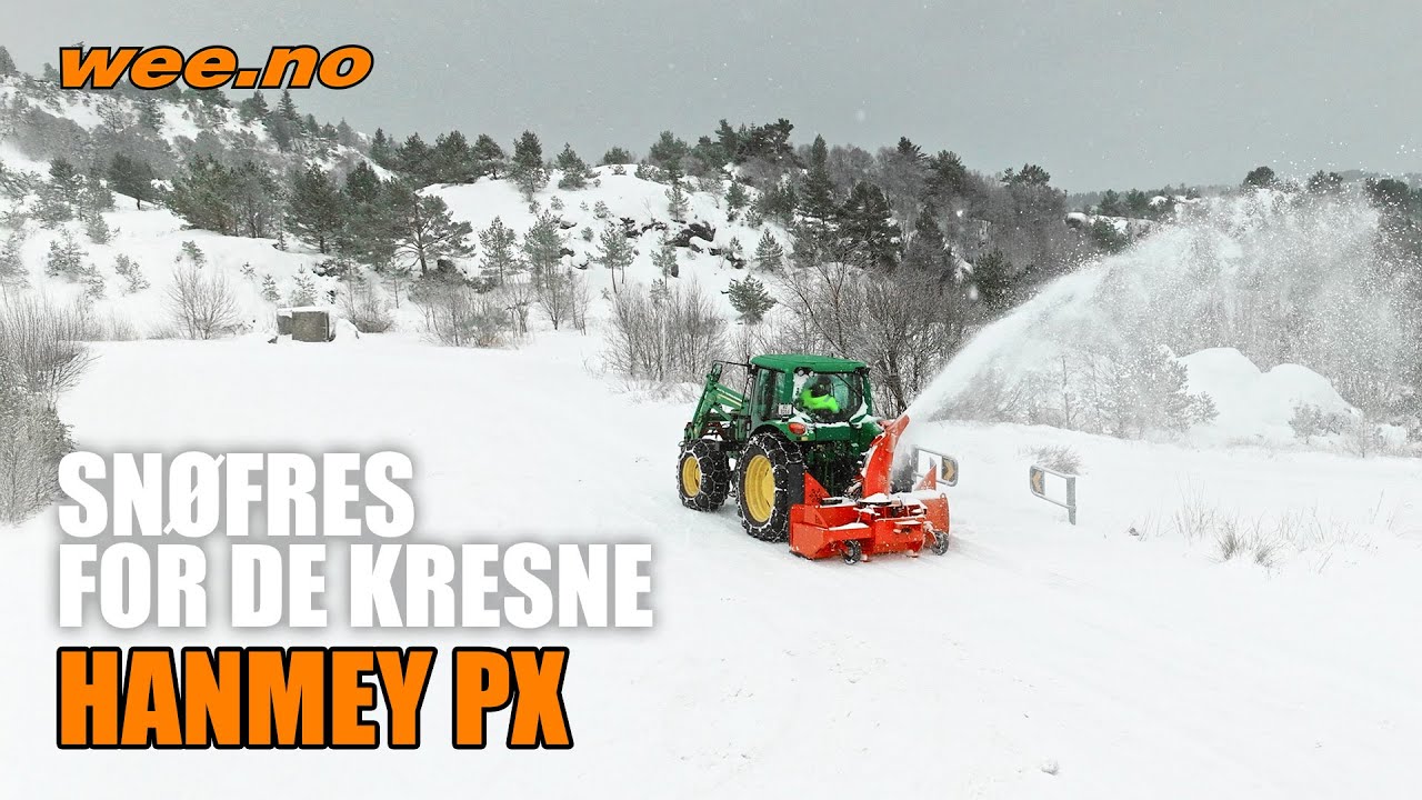 Hanmey PX-240 - Snøfres
