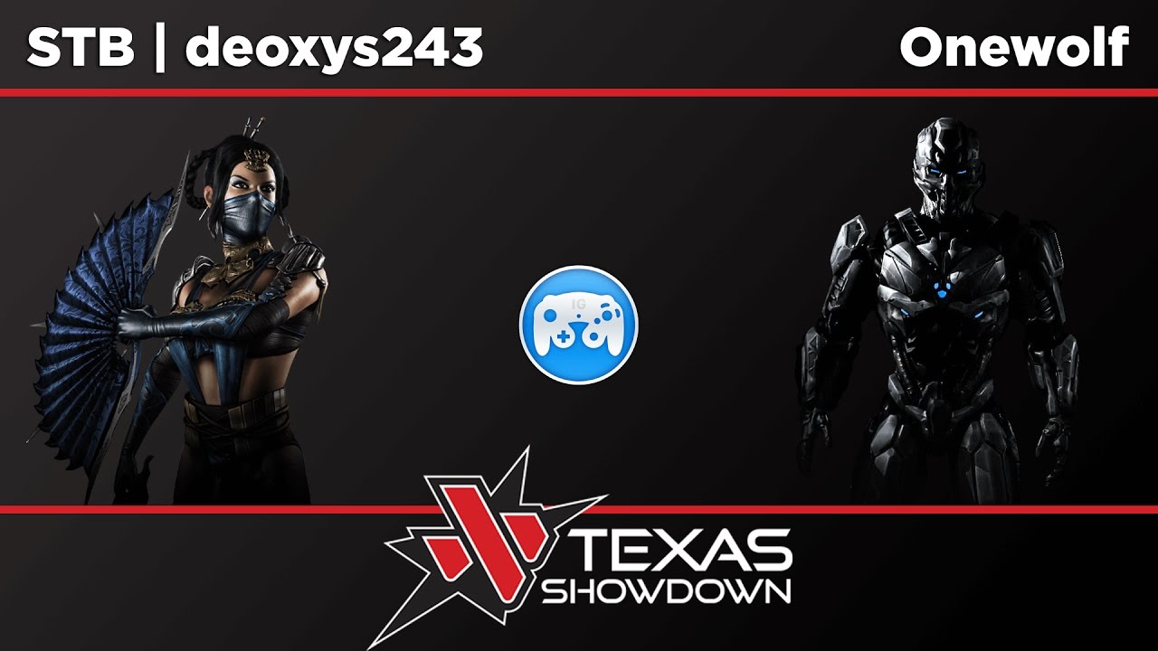 Texas Showdown 2017 MKX - STB | deoxys243 (Kitana) vs. Onewolf (Triborg) - WR2