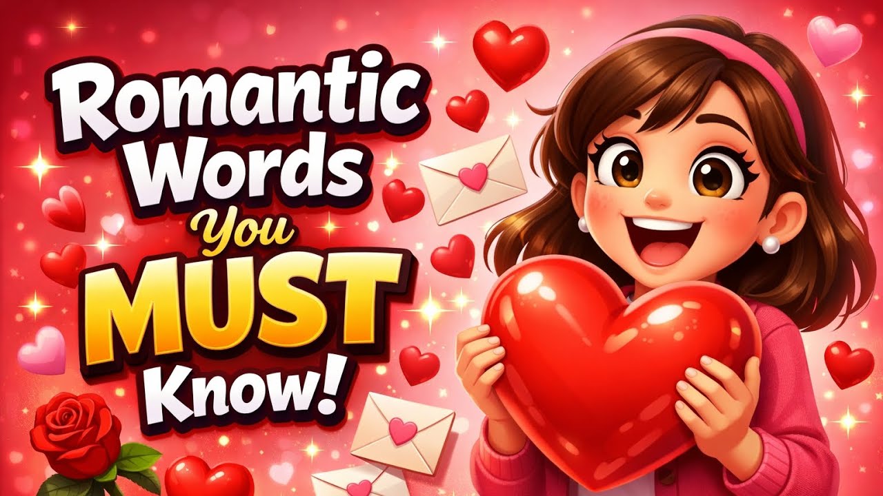 💘 Valentine’s Day Words & Phrases You Should Know! | Speak Romantic English