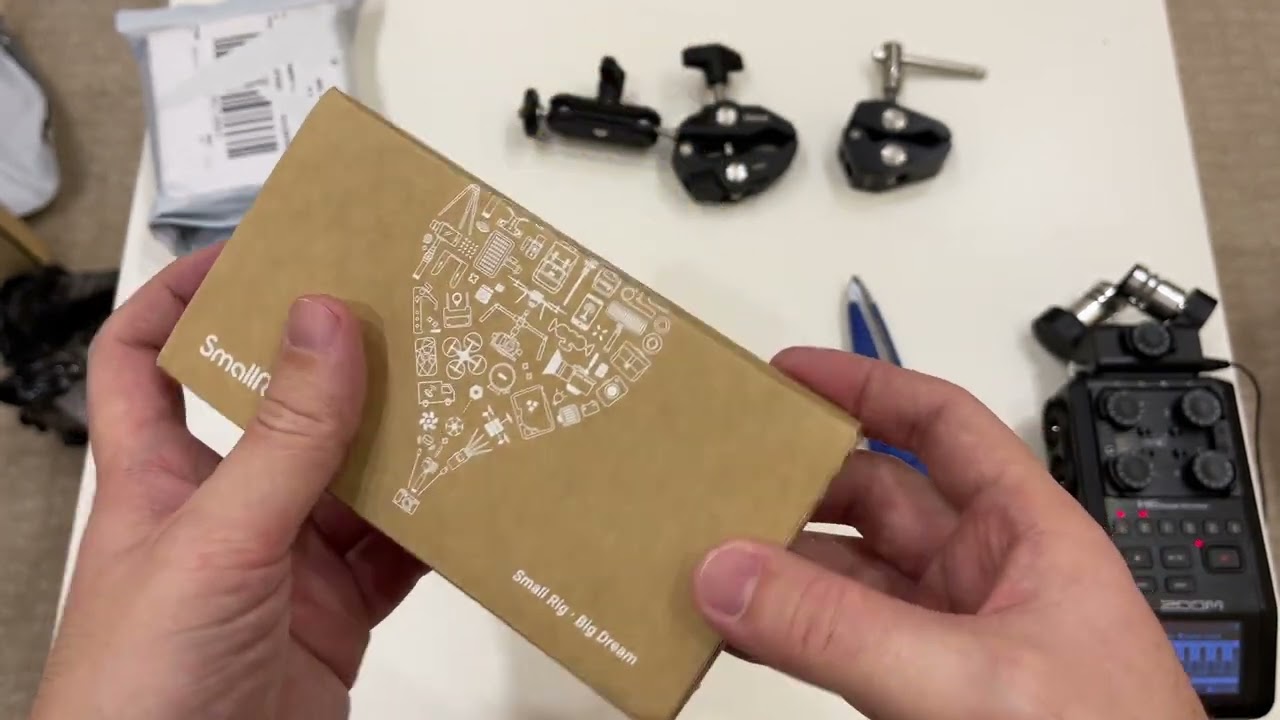 Распаковка Smallrig Super Clamp, Magic Arm, Ulanzi Clow