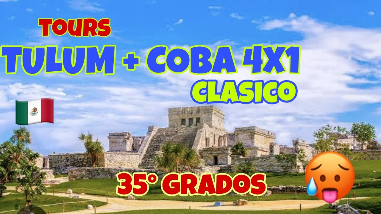 Visitamos Tulum + Coba,  ...Pense que me quitaban la camara!!!🤔