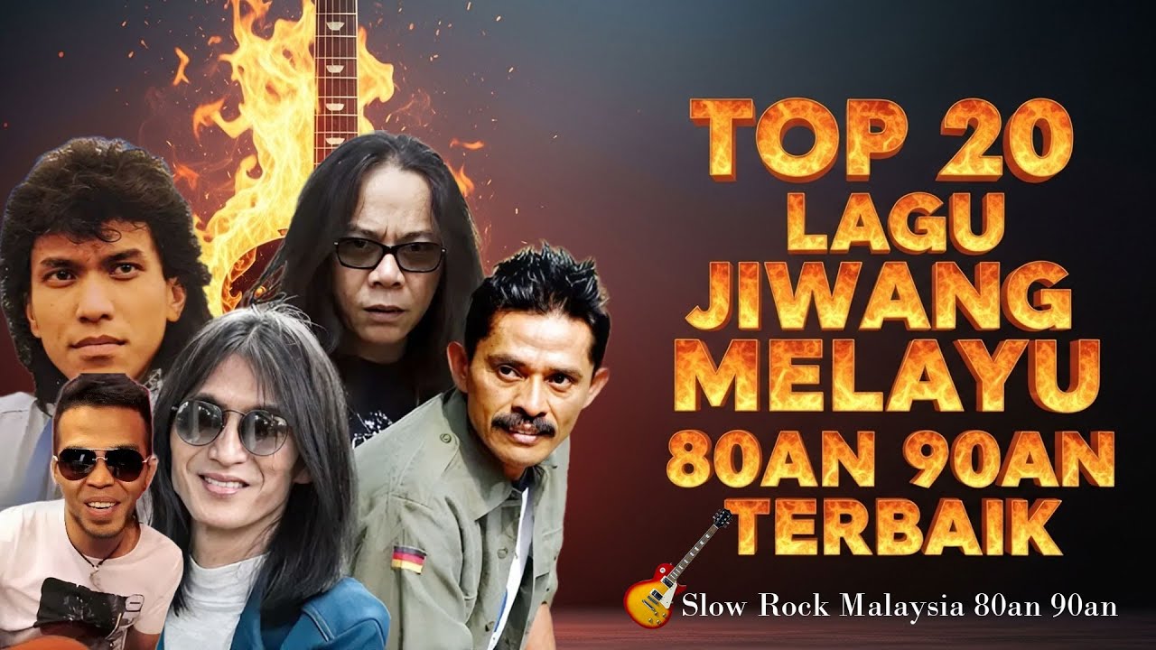 TOP 20 LAGU JIWANG MELAYU 80–90AN 🎸 SLOW ROCK MALAYSIA LAMA PALING BEST - AXL'S, HATTAN, ZAMANI SLAM