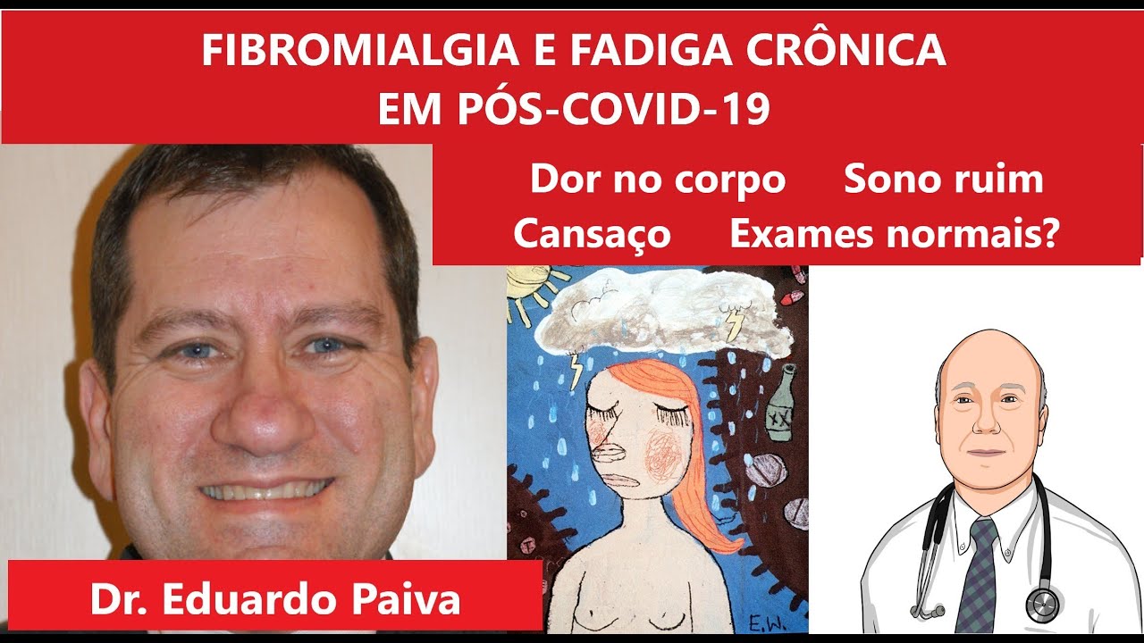 FIBROMIALGIA, SÍNDROMES DE FADIGA CRÔNICA/PÓS-COVID-19: dói tudo, fadiga absurda e COVID por cima.