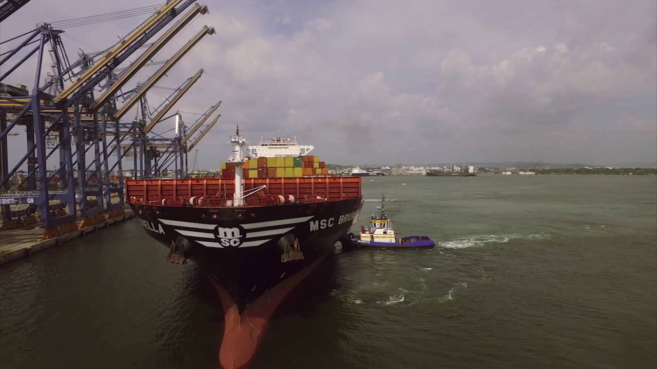 ¡Llegan los buques Neopanamax a la Organización Puerto de Cartagena!