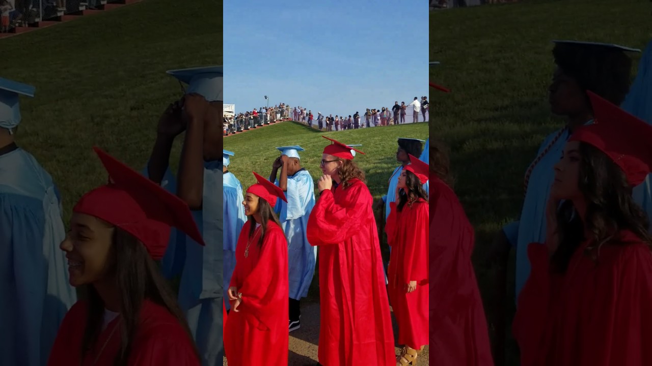 Pennsauken High School Class of 2017 Procession. Congratulations.