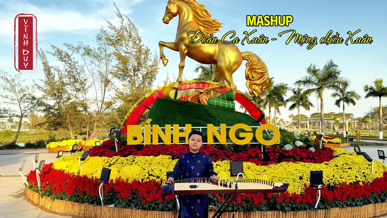 Mashup Đoản ca xuân - Mộng chiều xuân - Vĩnh Duy - Đàn Tranh