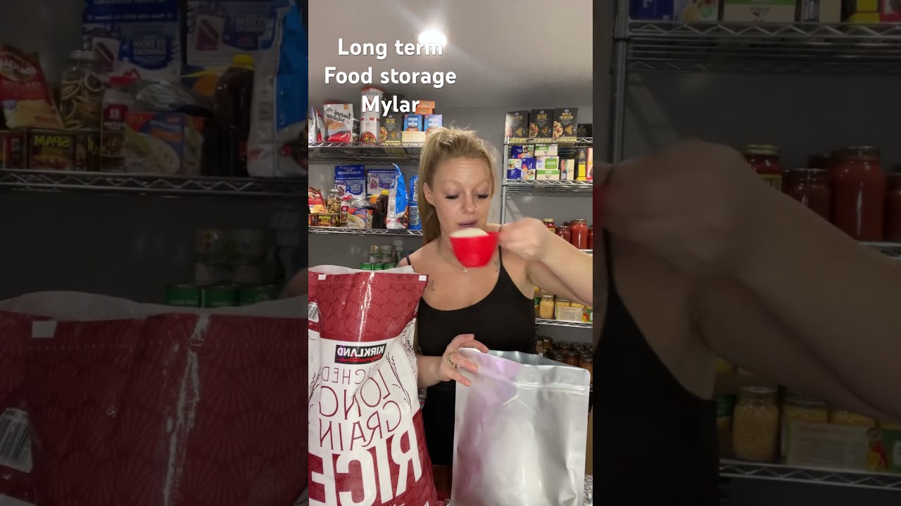 Долгосрочное хранение продуктов в майларовом пакете #долгосрочноехранениепродуктов #подготовка #х...