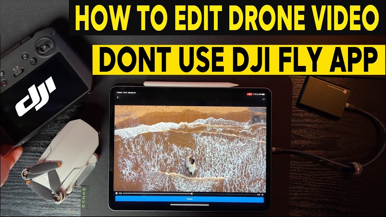 DJI MINI 2 VIDEO EDITING FOR BEGINNERS