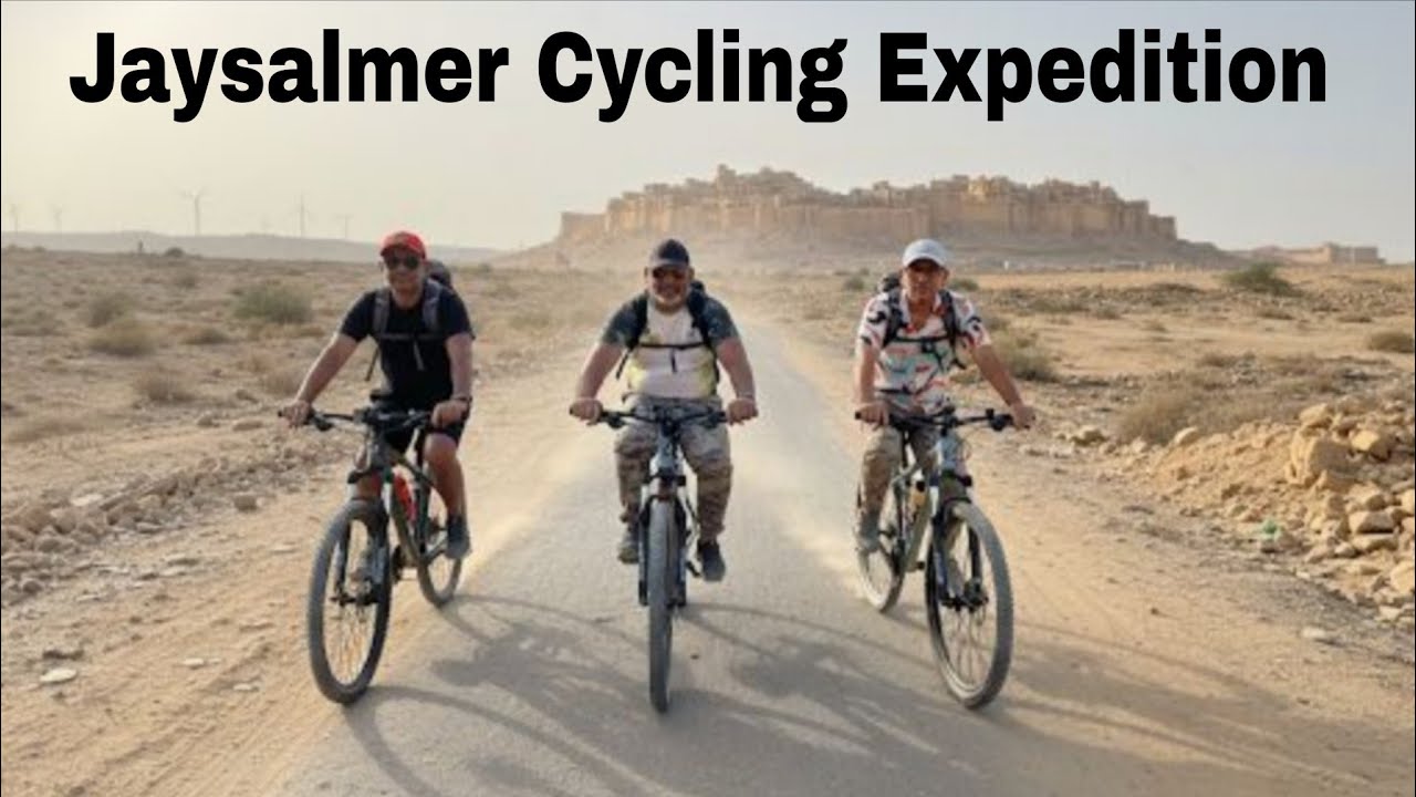 Jaysalmer Cycling Expedition 2025 । YHAI । Jaysalmer to Ramgarh. Rajasthan.