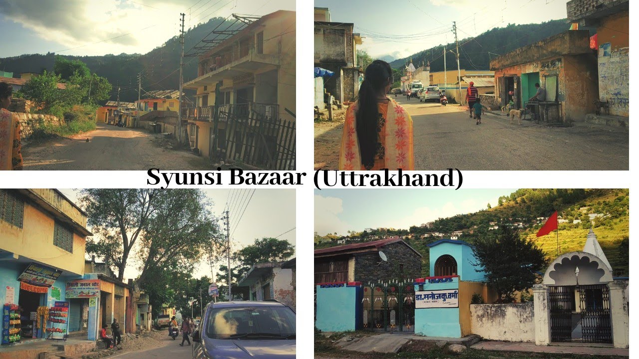 Syunsi Bazaar! Mountain Market ! Poonam Bisht! Pahadi Bazaar