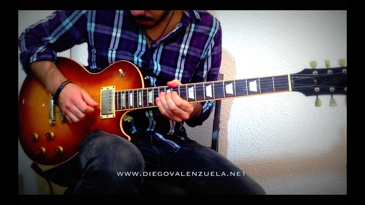 Greatest Guitar Solos - Still Got The Blues (Gary Moore) cover/slow-mo performance
