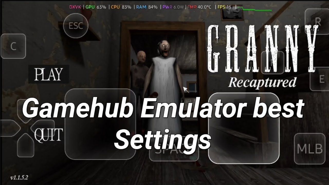 Gamehub Emulator best settings for any game 🎮
