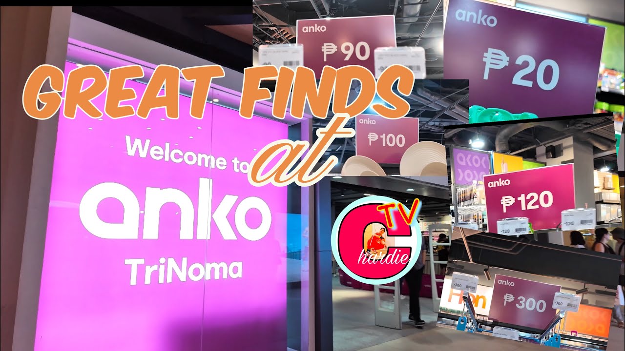 GREAT FINDS at Anko TriNoma! 💯 | Chardie Ibe #Anko #shopping #greatfinds 