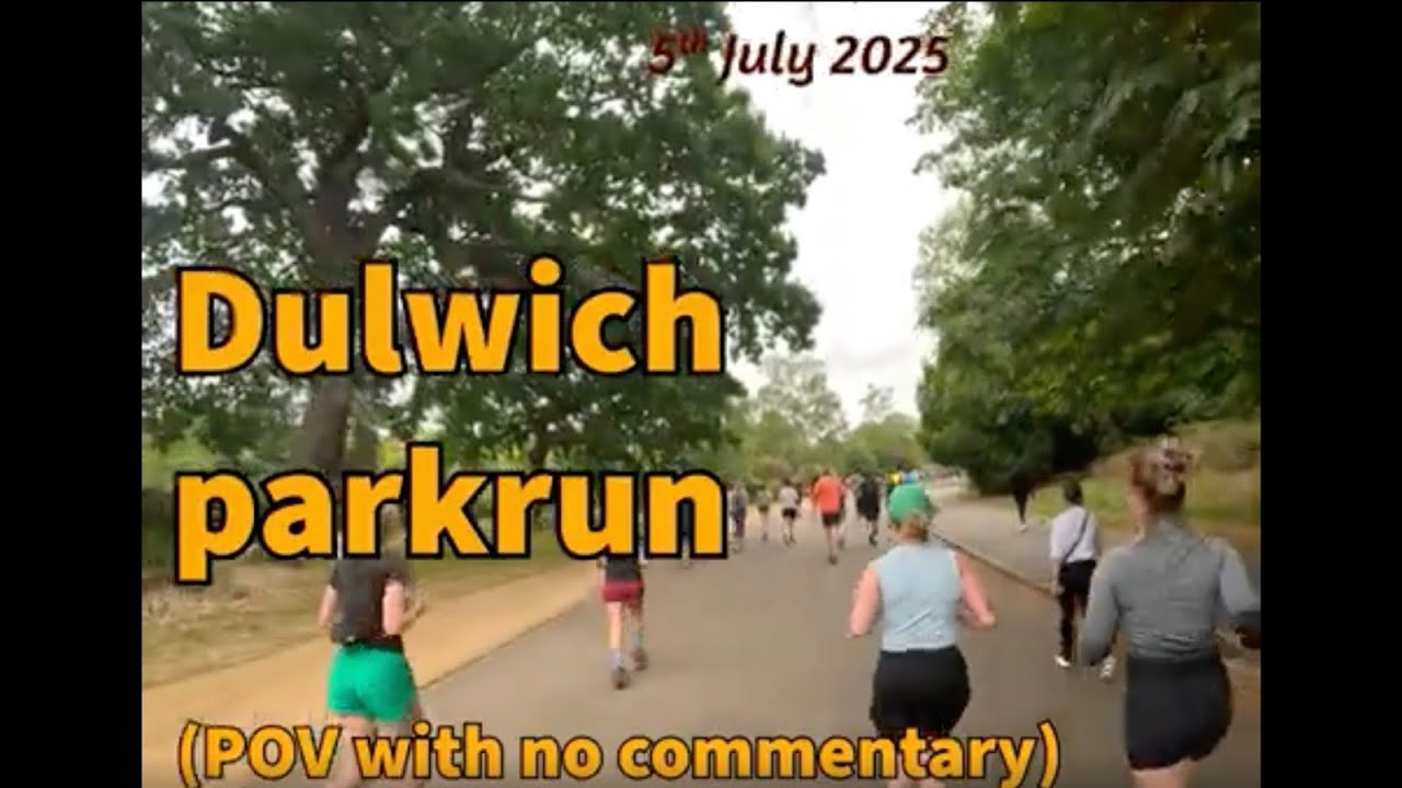 Dulwich Parkrun (POV with no commentary)