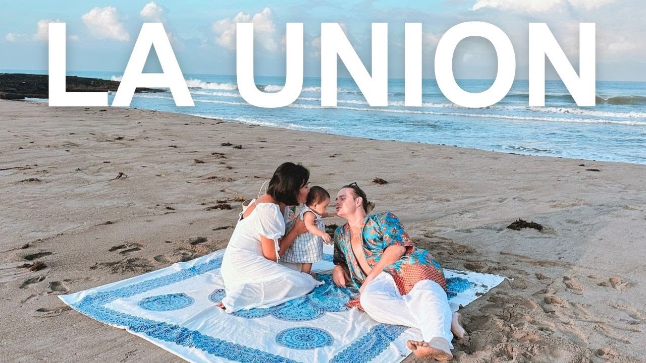 A Family beach trip to a surf town in the Philippines 🇵🇭