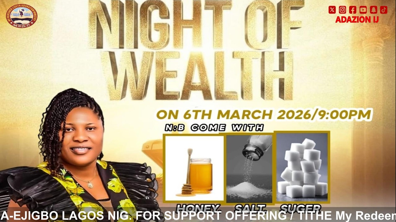 Night Of Wealth With Adazion Ij