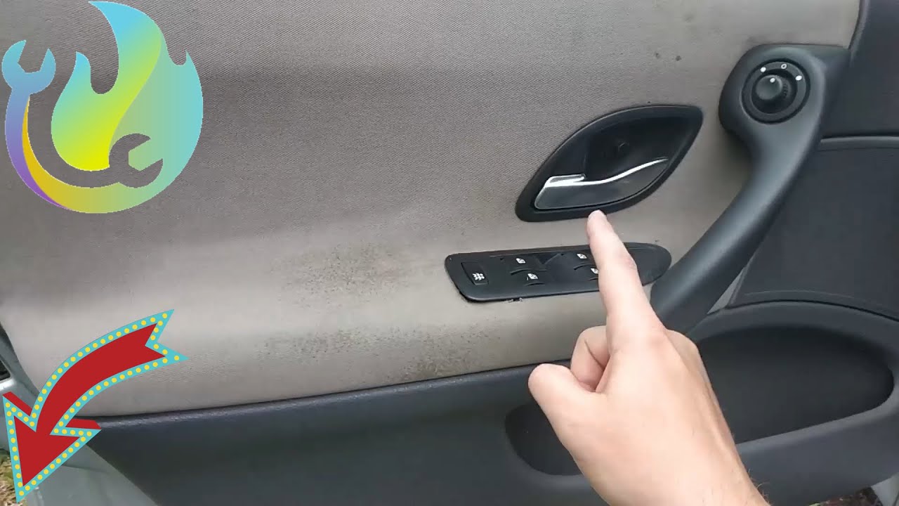 How to Remove Door Panel And Fix Window Regulator Laguna 2 1.9dci [EN/SER] Subs