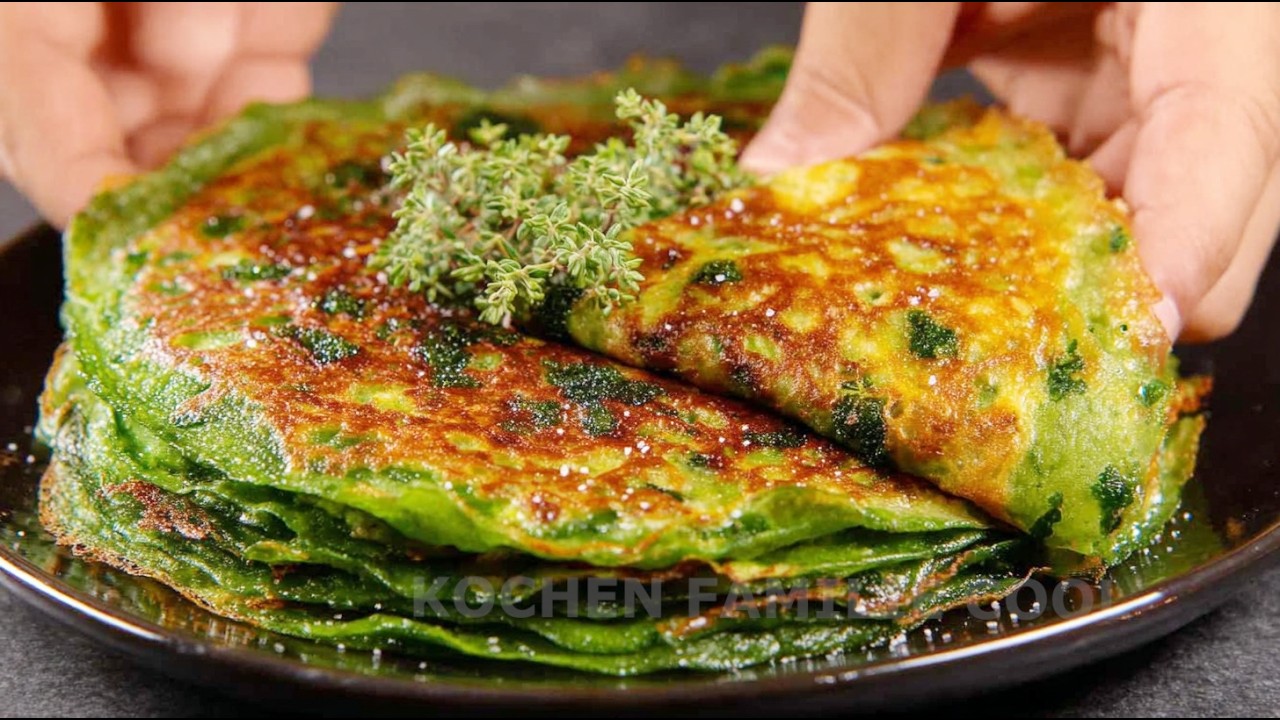 Just lentils and spinach! No flour, no sugar, no eggs, no yeast – lose 15 kg fast!
