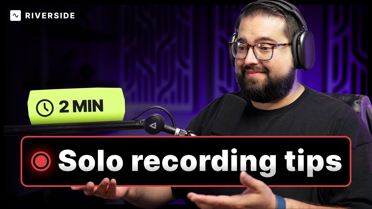 How to Record a Solo Podcast Easily [2 Min Tutorial]