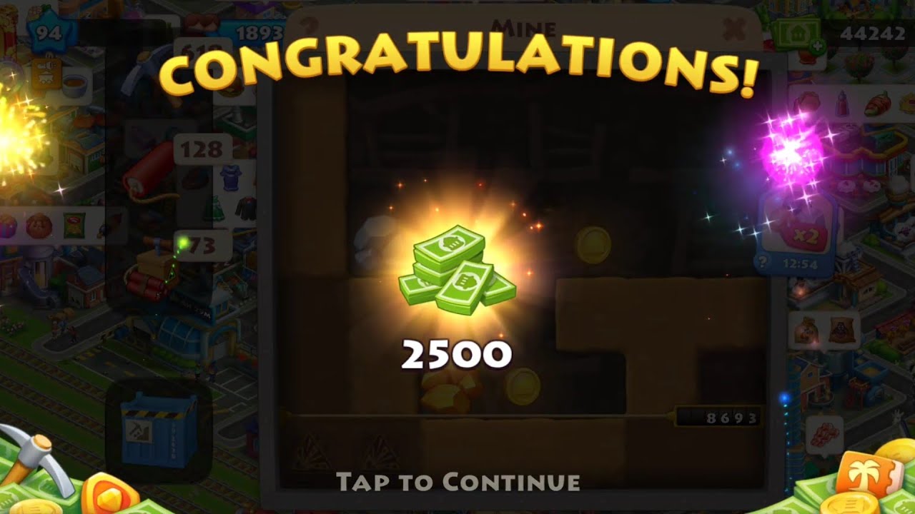 Completing the ruler of the mine.