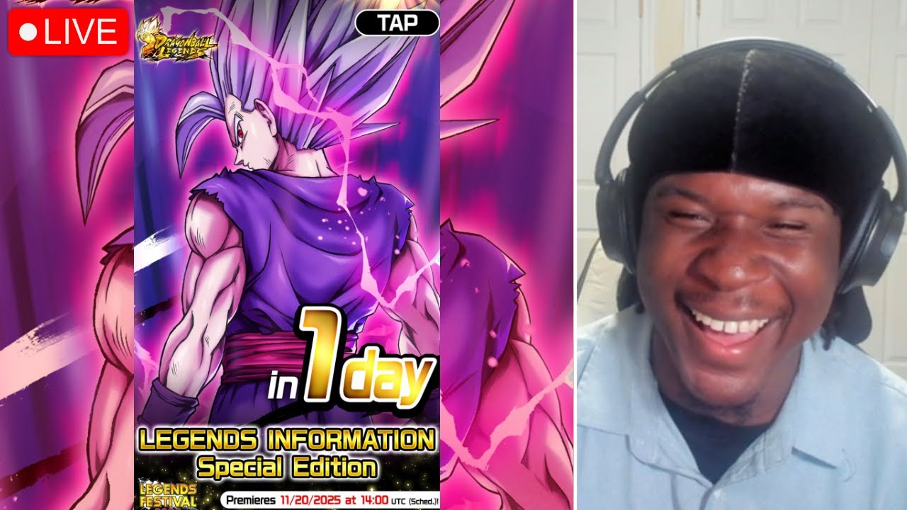 🔴EARLY PRE LEGENDS FEST STREAM! TOP 100 PVP GRIND! (DRAGON BALL LEGENDS) #dbl #dblegends