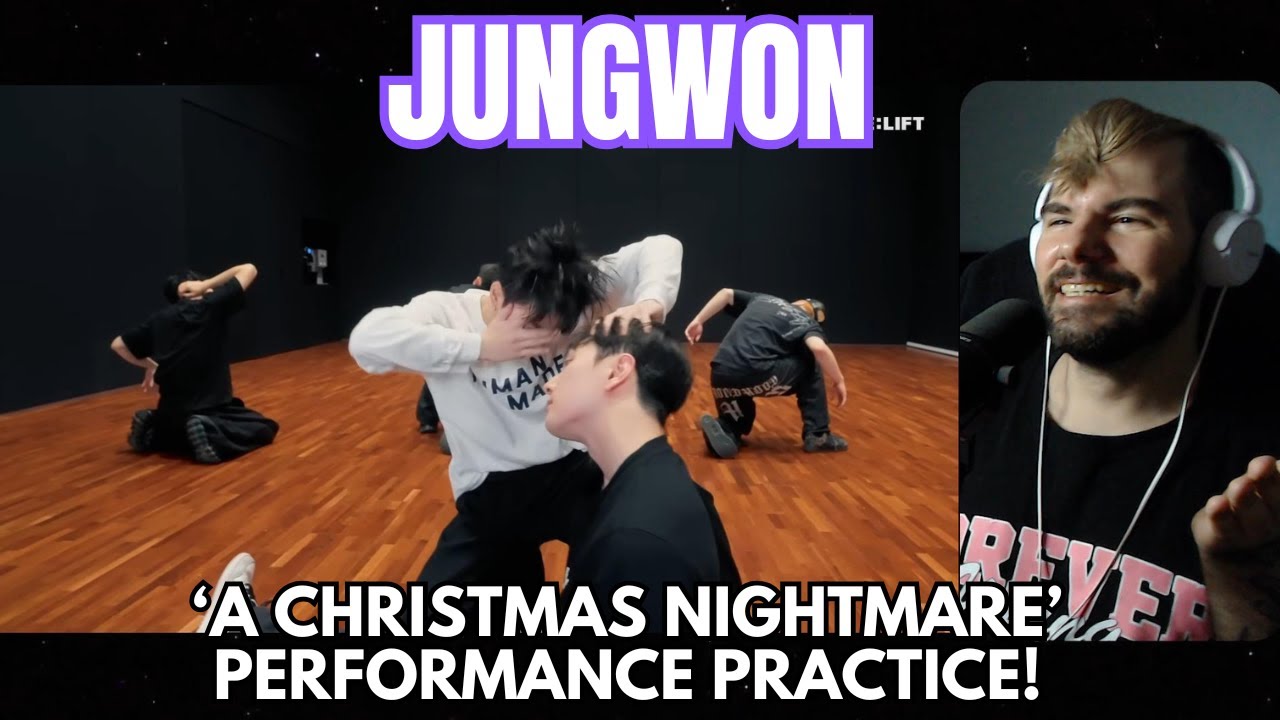 Jungwon (ENHYPEN) - 'A Christmas Nightmare' Performance Practice Reaction!
