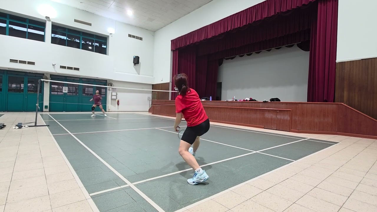 Single Game | Gina vs. Jane | Kampong Ubi CC #badminton #sportsingapore