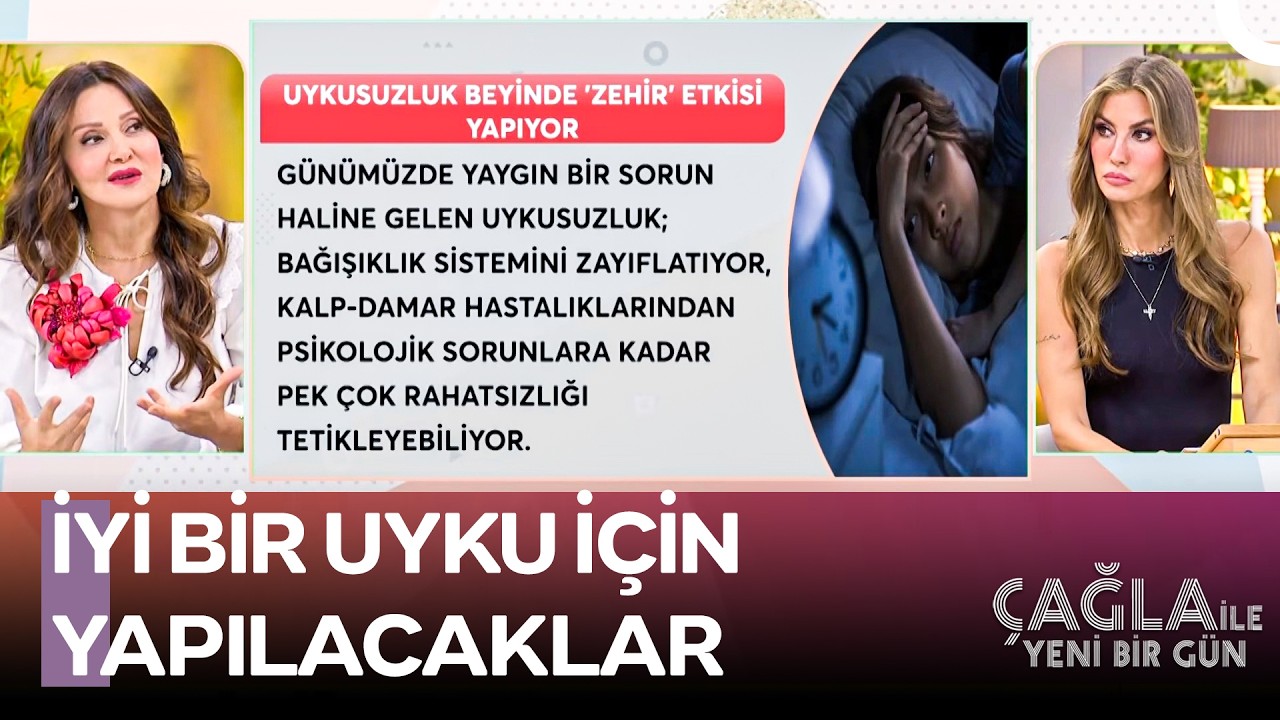 Yatmadan 1 Saat Önce Telefondan Uzaklaşın! - Çağla ile Yeni Bir Gün 1593. Bölüm