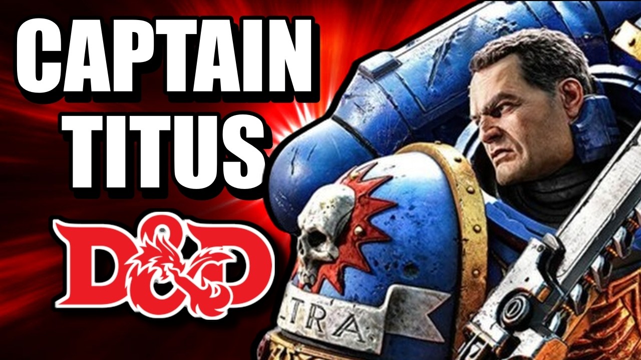 Building SPACE MARINE TITUS in D&D 2024