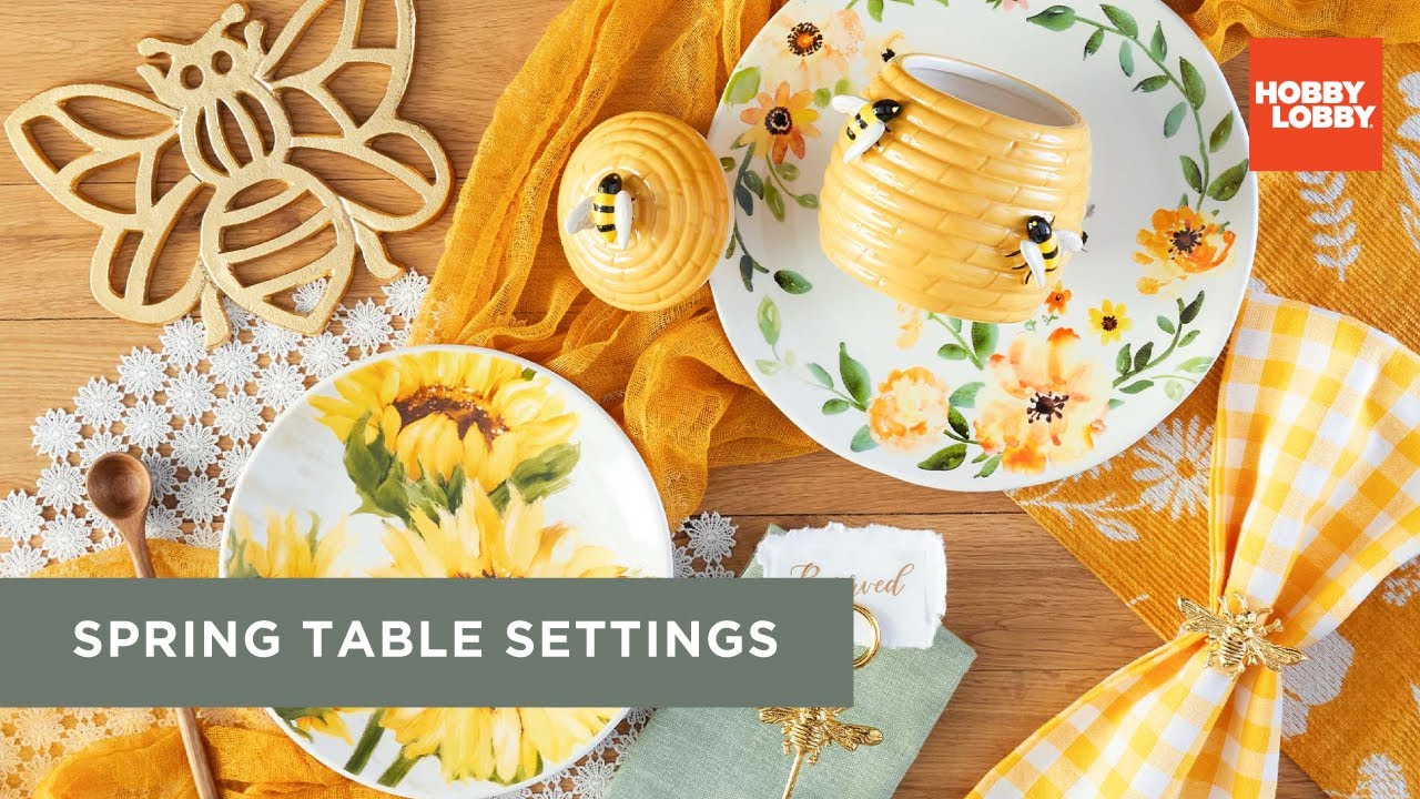 Spring Table Settings | Spring Decor | Hobby Lobby&reg;