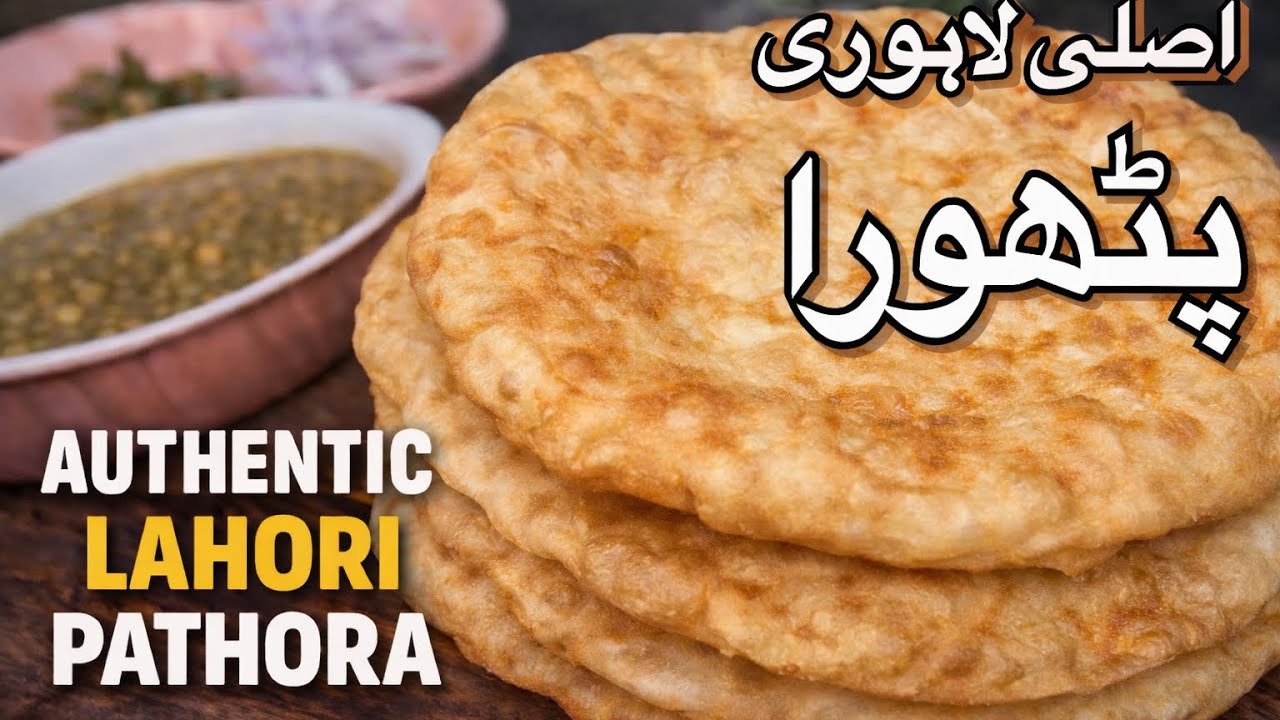 Authentic Lahori Pathoray | اصلی لاہوری پٹھورا | Traditional Lahori Nashta