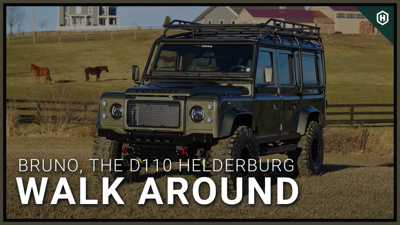 Check out this (Unbelievable Transformation) of a Classic Land Rover Defender D110!