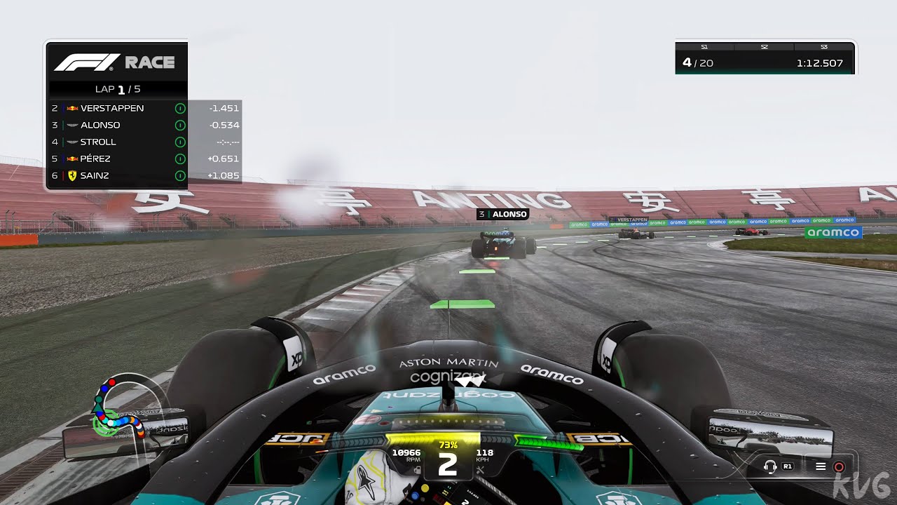 F1 23 - Lance Stroll Gameplay (PS5 UHD) [4K60FPS]