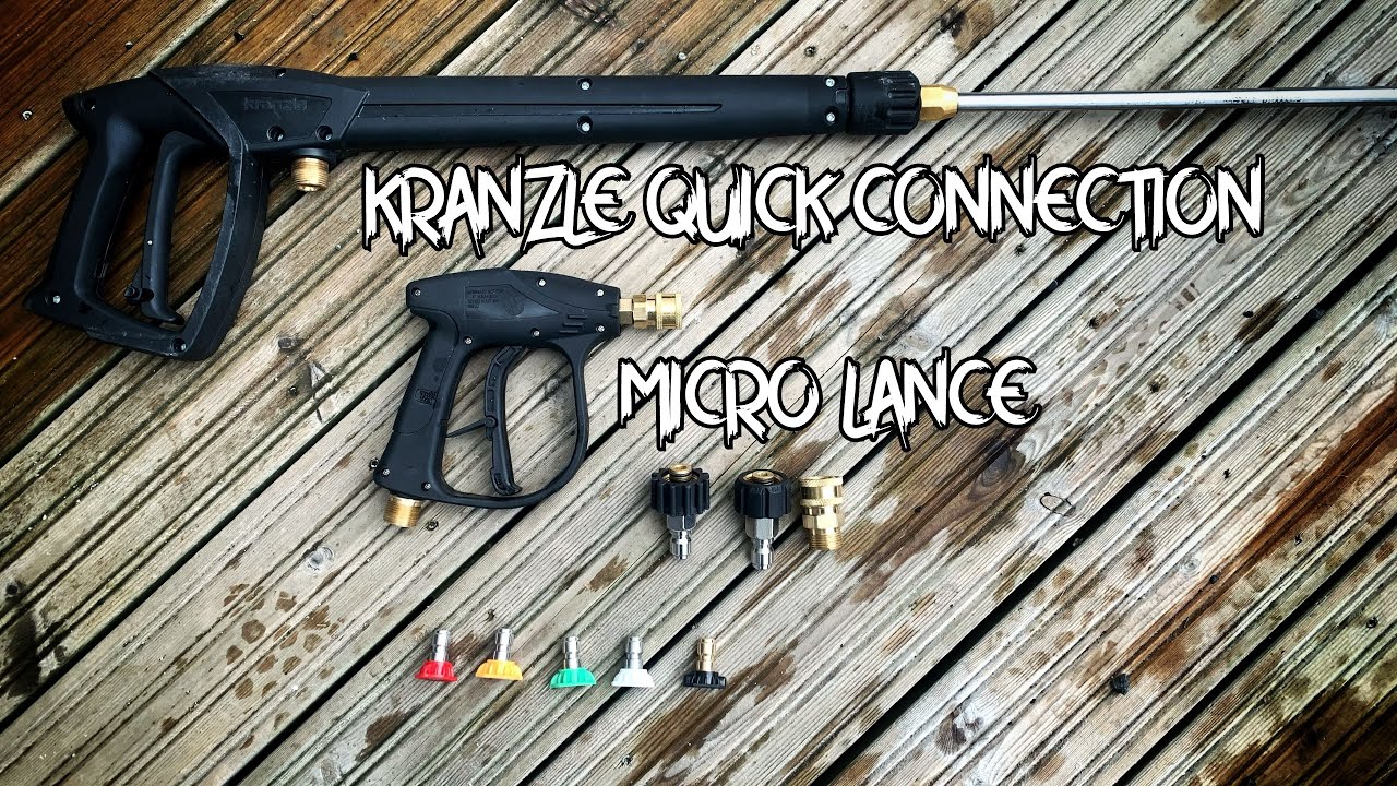 KRANZLE QUICK RELEASE ADAPTERS + SHORT TRIGGER GUN WITH MICROLANCES