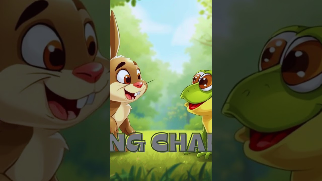 Benny the Bunny and Freddy the Frog 🐰🐸 | Funny Kids Jungle Story | Moral Story