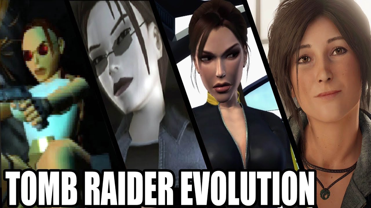 Evolution of Tomb Raider Games (1996 - 2018)
